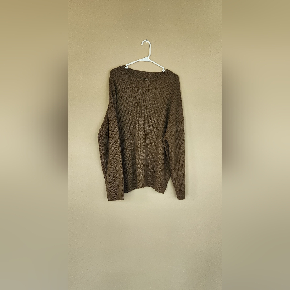 Brown Knit Sweater